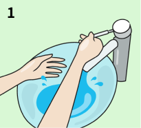 圖片:將雙手洗乾淨